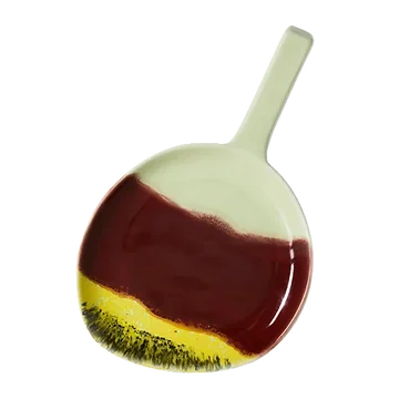 HKliving Serveerschaal 70's Ceramics Cherry 30.5 x 18 cm
