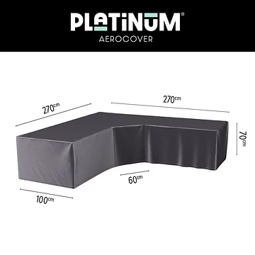 AeroCover Loungesethoes trapeze 7951 270 x 100 x 70 cm