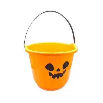 Halloween emmer oranje 19 x 15 cm