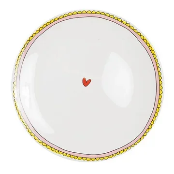 Blond Amsterdam Bord Even Bijkletsen Uni 26 cm