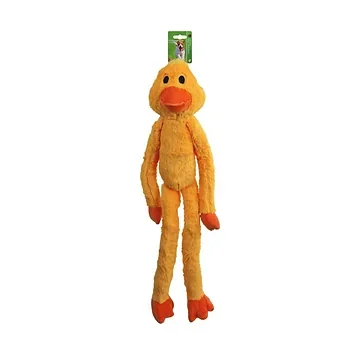 Eend dierenknuffel pluche XXL met piep 75 cm