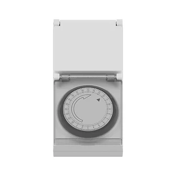Calex waterdichte Wandcontactdoos timer 24H