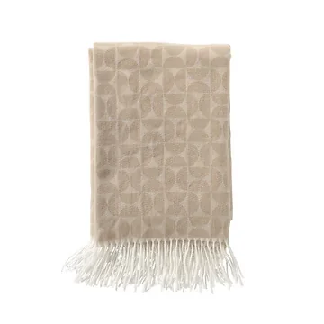 Dutch Decor Plaid Carlien irish cream 140 x 180 cm