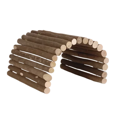 Beeztees Wilgen Loopbrug Knaagdier Forest Bruin 51 x 30 x 3 cm