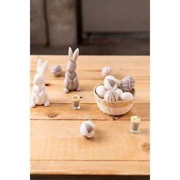 Home Society Minikaarsjes Votive zand 6 stuks