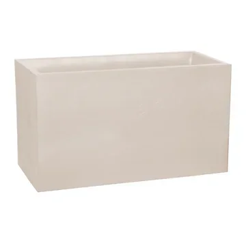 Eda Pot Volcania Rechthoek Beige Limestone 99.5 x 39.5 x 60 cm