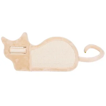 Krabplank kat beige 59 x 33 x 20.5 cm