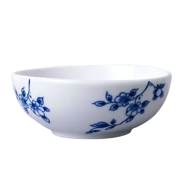 Heinen Delfts Blauw Vouw Dipschaaltje Xs