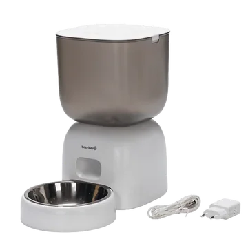 Beeztees Smart Voerbak Kat Chris Wit 3L 32 x 32.7 x 8.7 cm