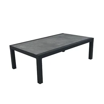 Royal Seasons Salontafel Nero Zwart 120 x 70 x 38 cm