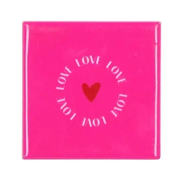 Daan Kromhout Design Tegel Love Fuschia 10 x 10 cm