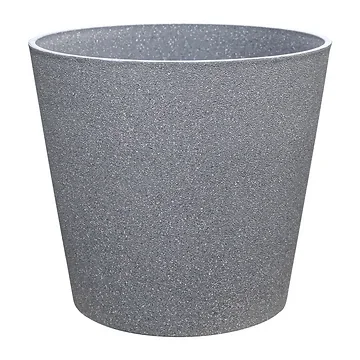 De Bosrand Pot Kunststof Mediterranean Grey 30 x 27 cm