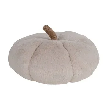 Kussen Pompoen khaki 30 x 22 cm