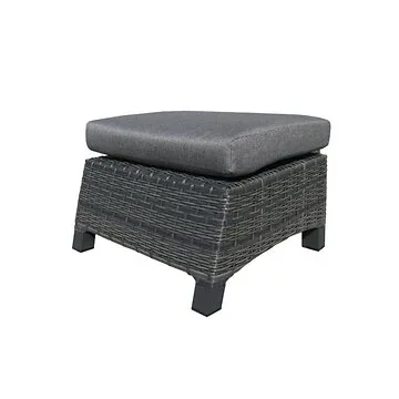 Royal Seasons Hocker Lissabon Antraciet 61 x 63 x 45 cm