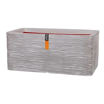 Capi Europe Plantenbak Nature Rib Rechthoek Ivoor 73 x 39 x 32 cm