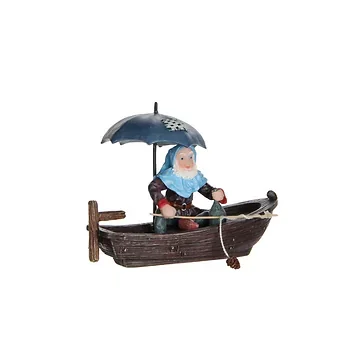 Efteling Kabouter in boot 9,5 x 4,5 x 6,5 cm