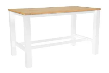 Royal Seasons Bartafel Rivièra Wit 180 x 90 x 105 cm