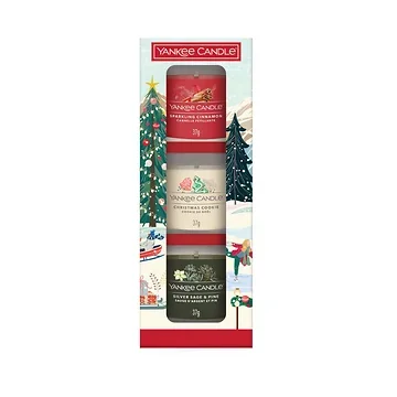 Yankee Candle Apris Ski - 3 filled votive Christmas classic set