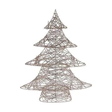 Boom verlicht goud LED 60 cm