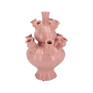 Tulpenvaas Rotterdam roze set 25 x 36 cm