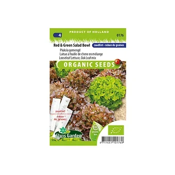 Zaadlint 5m Pluksla R & Gr Salad Bowl BIO