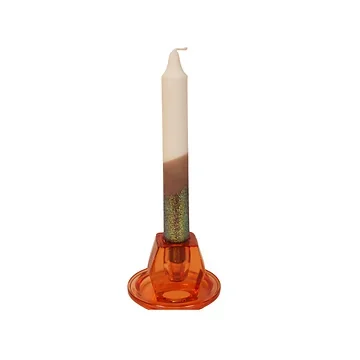Dinerkaars happy candle design 21 | 2 x 20 cm