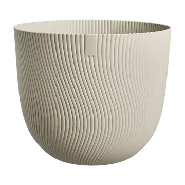 Elho Bloempot Sereh Rond Paddenstoel Beige 39 x 33 cm