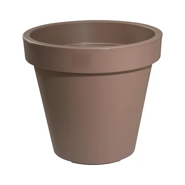 E&K Bloempot Kunststof Mokka 30 x 26 cm