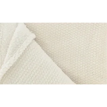 Unique Living Plaid Sep dove white 150x200