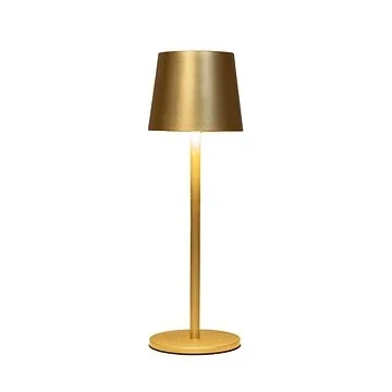 Draadloze Tafellamp Goud Dimbaar LED 27.5 x 9