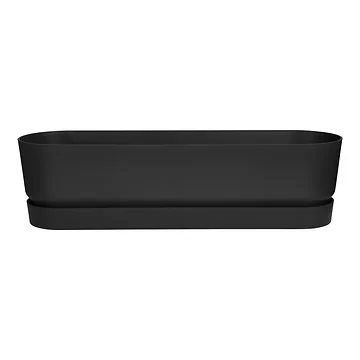 Elho Greenville Trough Long 70cm Living Black