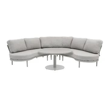 Royal Seasons Loungeset 5-zits Halfrond Coconut Bay Zand