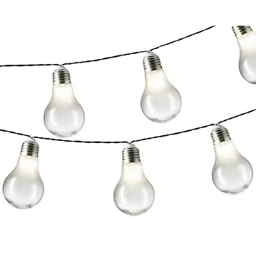 Lumineo Solar lichtsnoer zilver 4.5 m