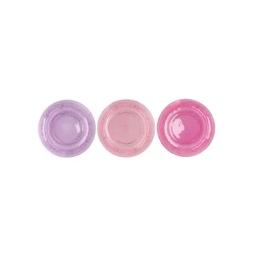 Dayah Pretty Pink Glass Plate 32.5 cm