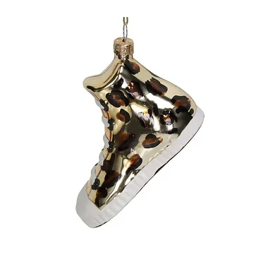 Kersthanger Sneaker Glas Goud 10 cm