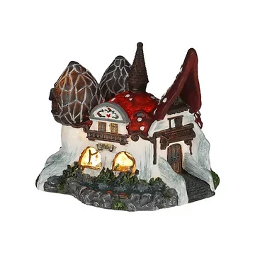Efteling Huis van de Kabouters 10,5 x 9,5 x 8,5 cm