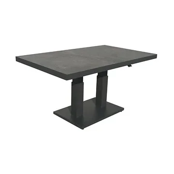 Royal Seasons Tafel in hoogte instelbaar Sol Antraciet 140 x 85 x 49/72 cm