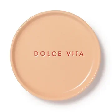 Vondels Petit Four Plate Ceramic Dolce Vita Roze 8.5 cm
