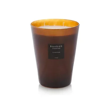 Baobab Geurkaars Les Prestigieuses Cuir de Russie Max 24