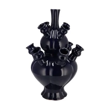 Daan Kromhout Design Tulpenvaas Rotterdam Donkerblauw 25 x 36 cm