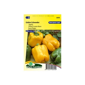 Paprika Calfornia Wonder yellow