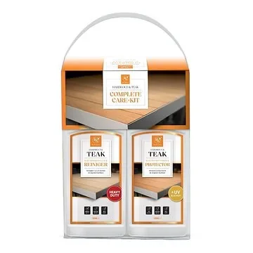 Royal Seasons Reiniger en Kleurbeschermer Set Teak & Hardhout Care 2 x 1 L