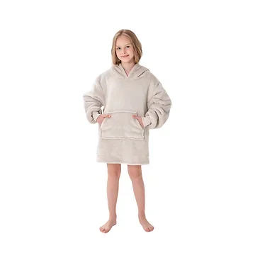 Junior Oversized Hoodie pumice stone 50 x 70 cm