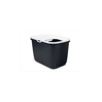 Savic Kattenbak Hop grijs 58 x 38,5 x 39,5 cm