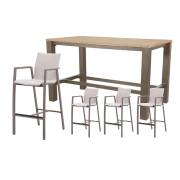 Royal Seasons Barset 4-zits Solare Espresso