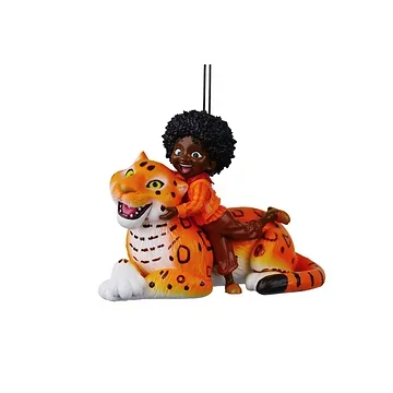 Kurt Adler kersthanger Encanto Antonio&Jaguar 3D
