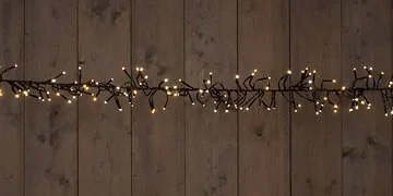 Anna's Collection clusterverlichting met 384 lampjes warm wit 2,4 m
