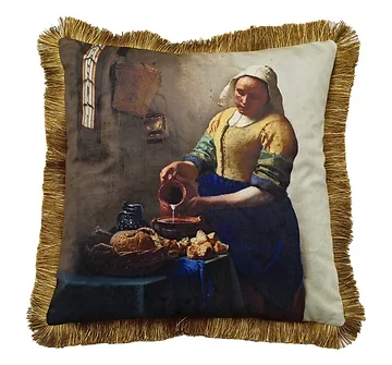 Kussen Melkmeisje 45 x 45 cm
