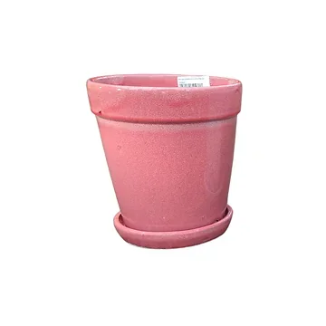 Pot met schotel Pale Pink 38 x 44