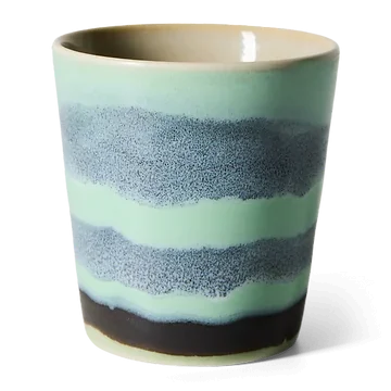 HKliving Koffiekopje 70's Ceramics River 0.23 L